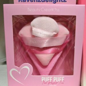 Beauty Creations Pink Puff Puff Set